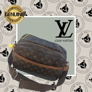 🫠 VINTAGE LOUIS VUITTON • Reporter Crossbody Shoulder Travel Bag